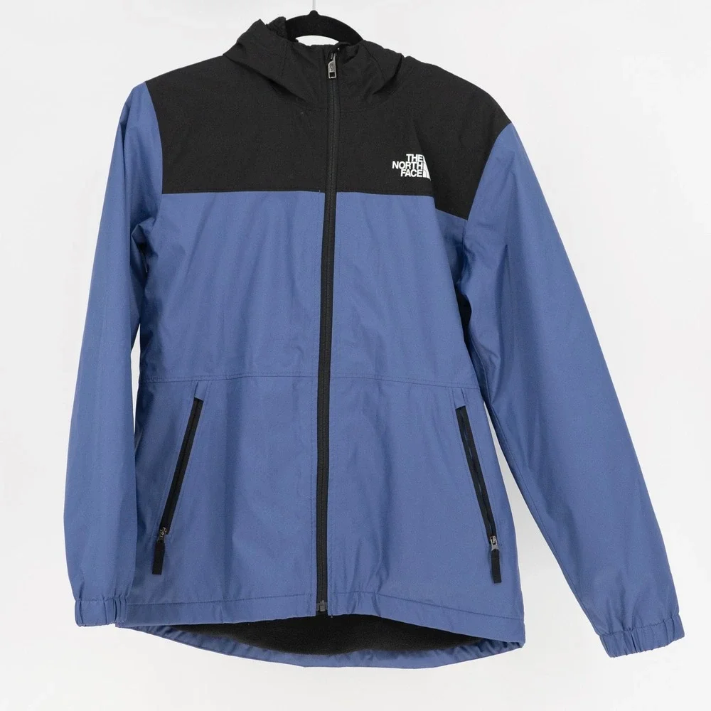 The North Face Boy's Fuzzy Lined Full Zip Water Resistant Jacket Coat XL